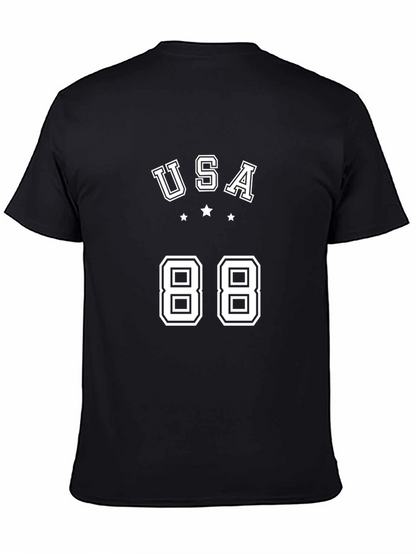 USA 88 Graphic Tee - Retro Style