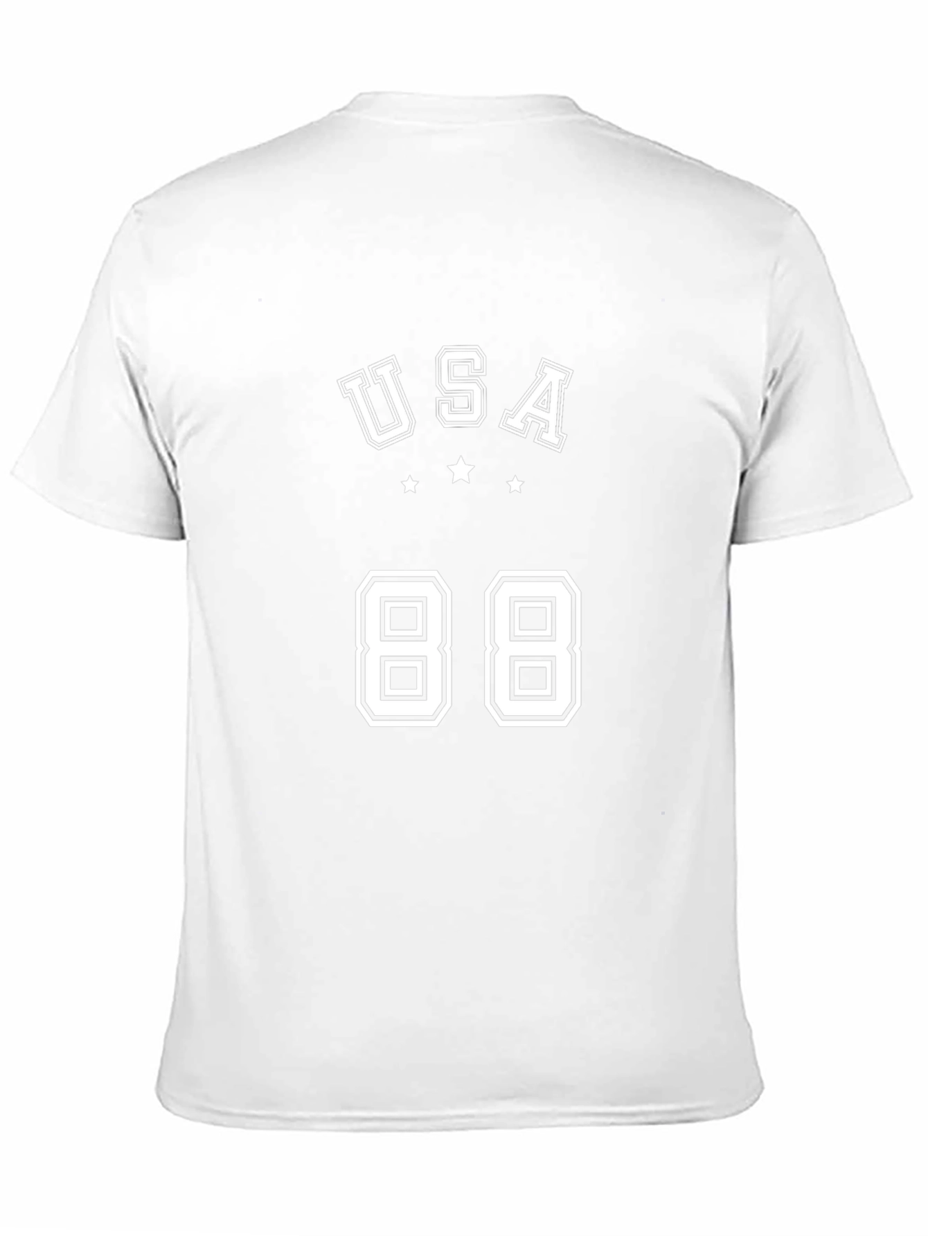 USA 88 Graphic Tee - Retro Style