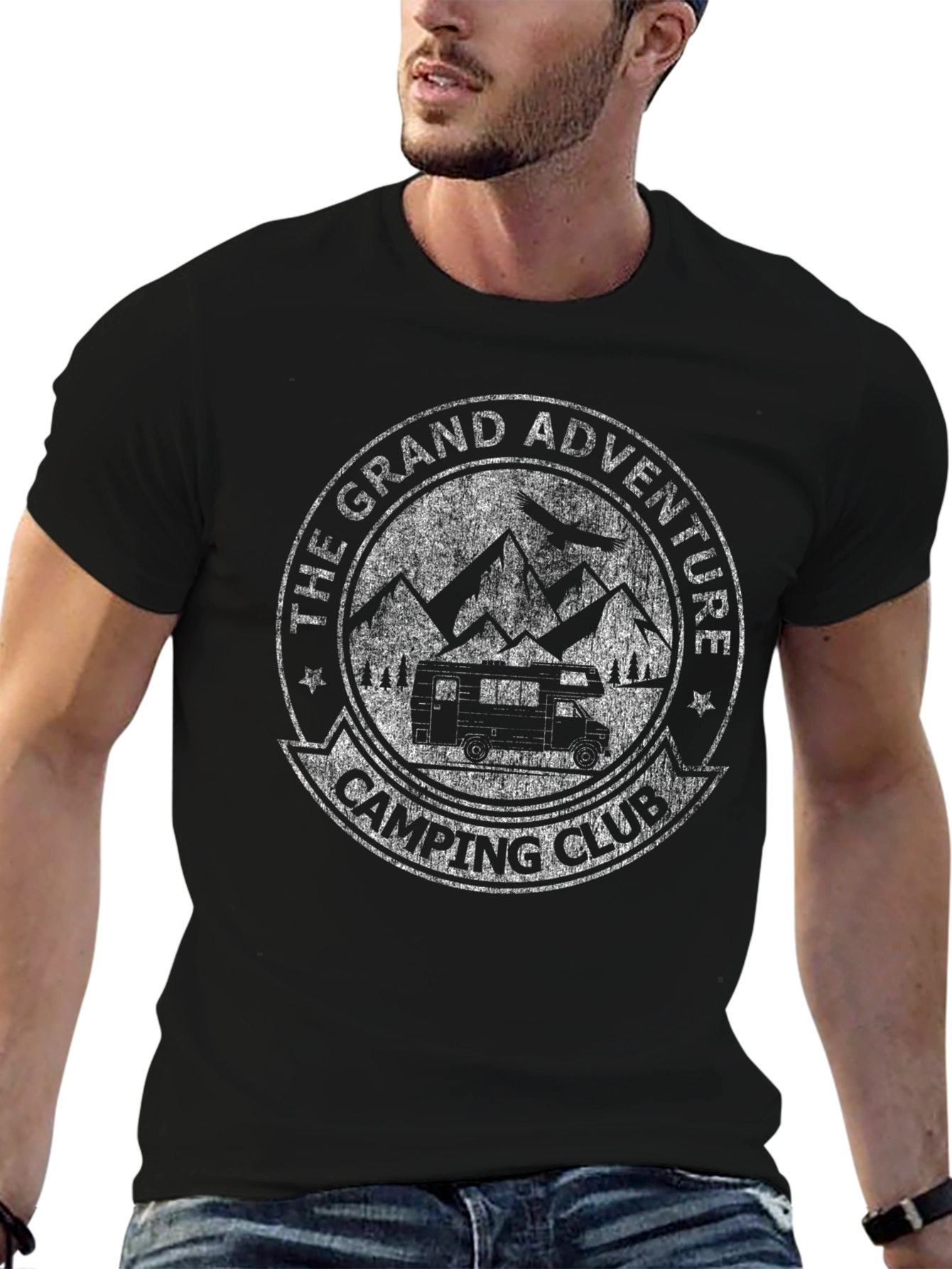 Grand Adventure Camping Club Graphic Tee