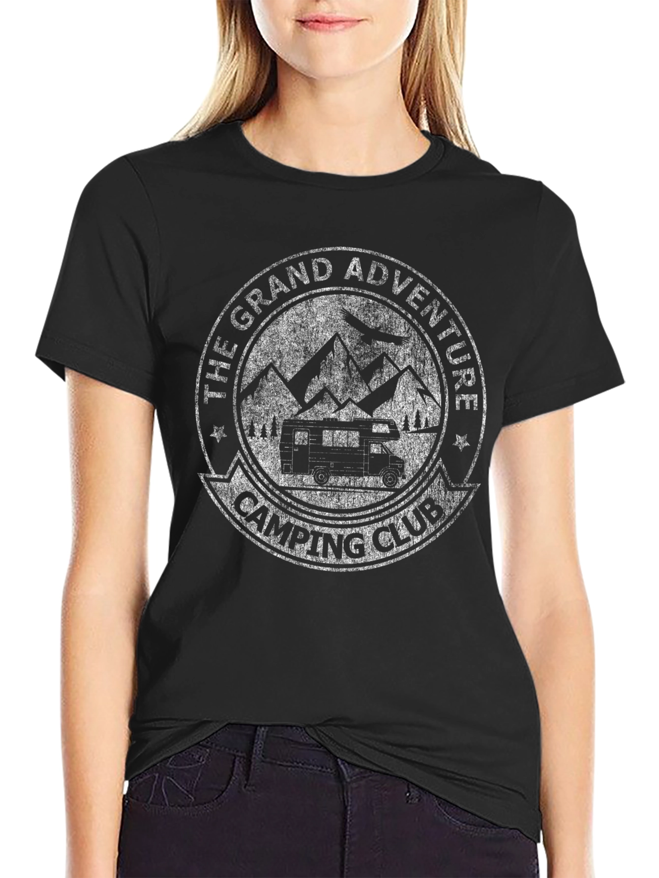 Grand Adventure Camping Club Graphic Tee