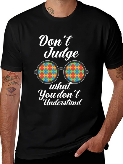 Autism Awareness T-Shirt - Dont Judge
