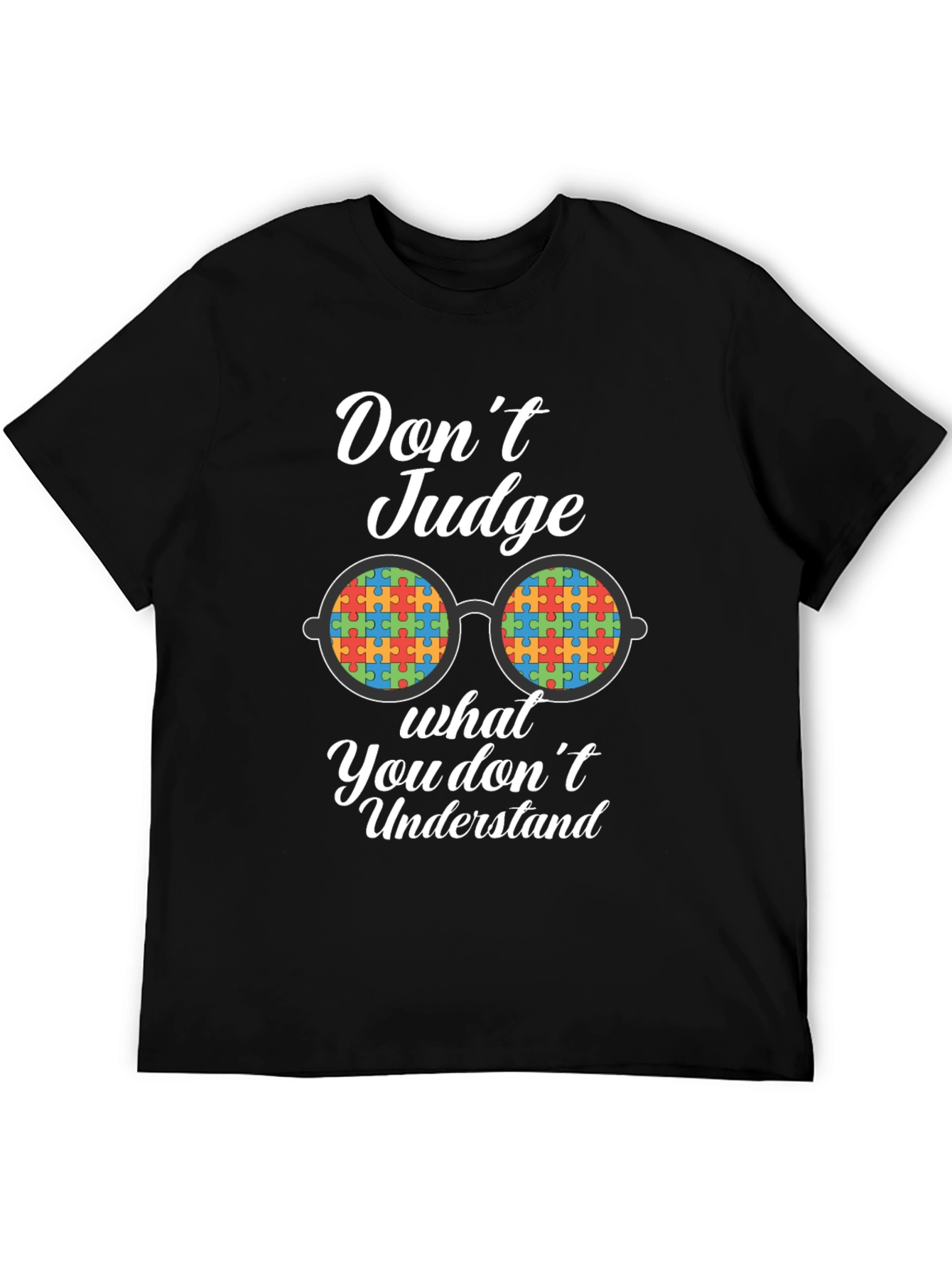Autism Awareness T-Shirt - Dont Judge