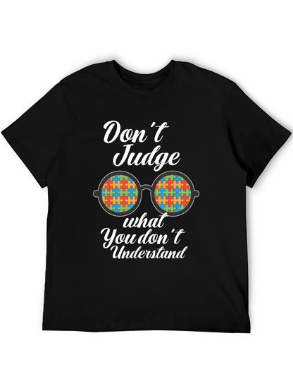 Autism Awareness T-Shirt - Dont Judge