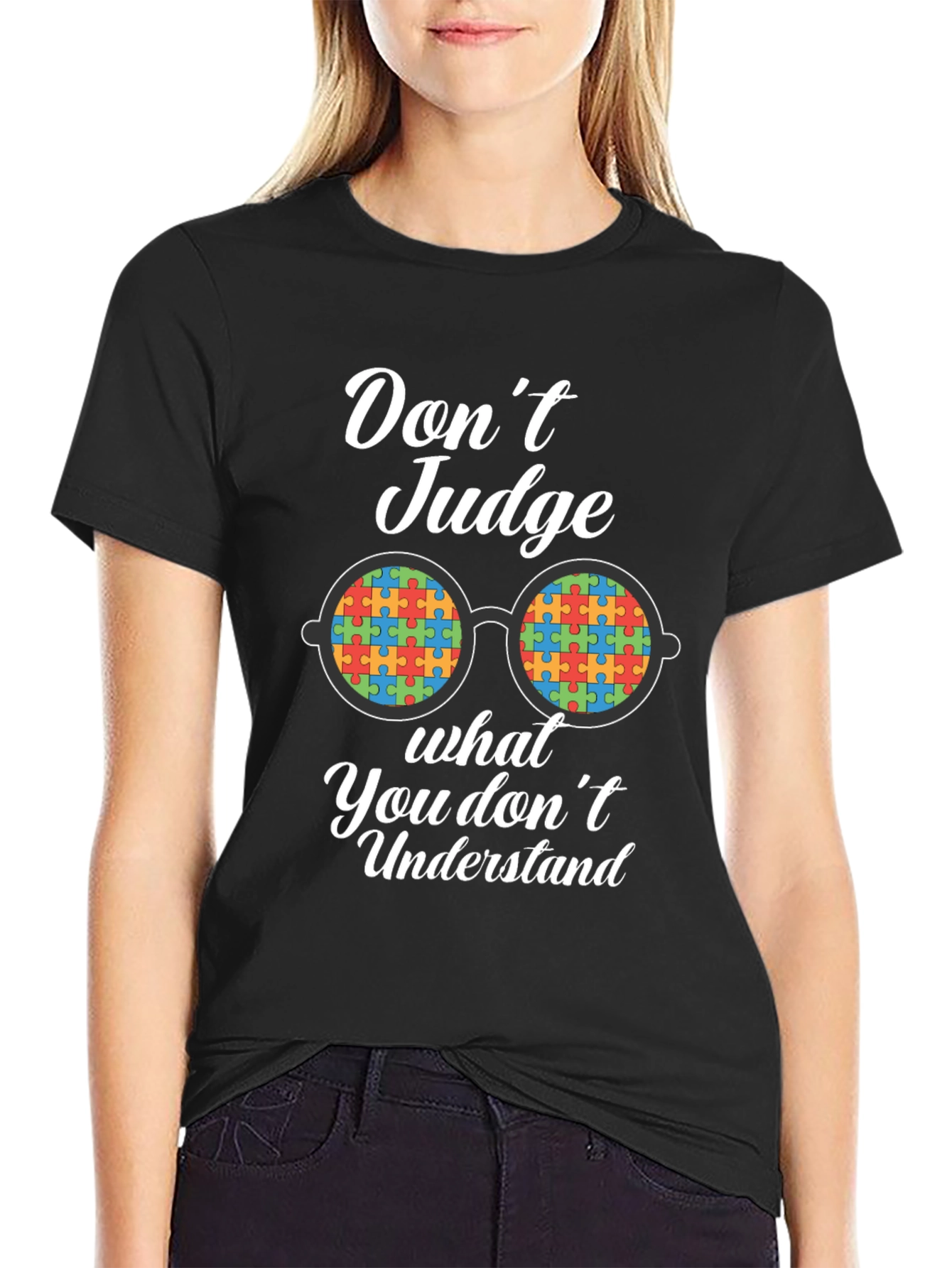 Autism Awareness T-Shirt - Dont Judge
