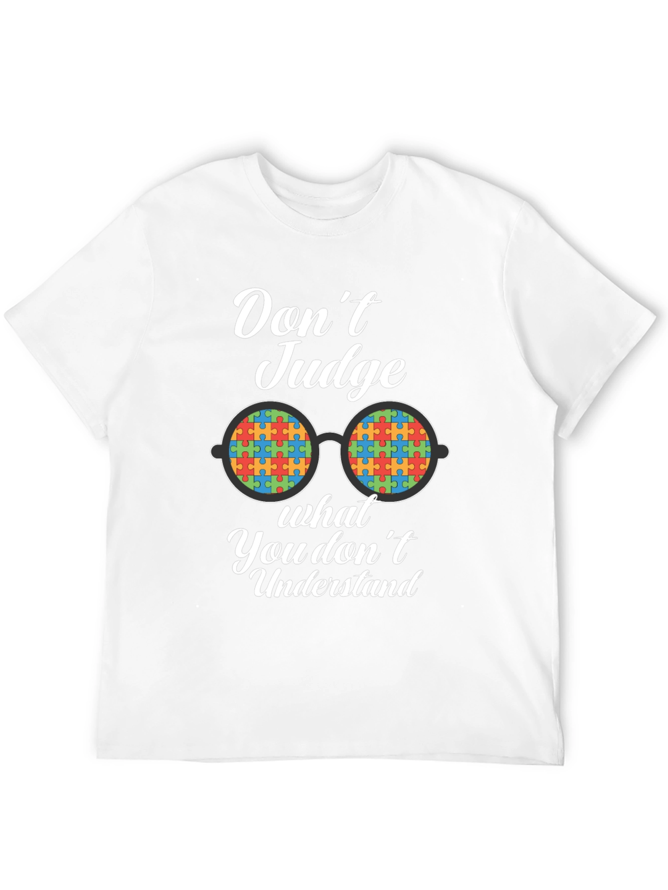 Autism Awareness T-Shirt - Dont Judge