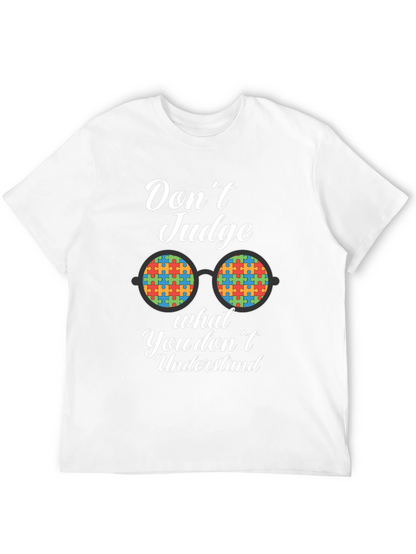 Autism Awareness T-Shirt - Dont Judge