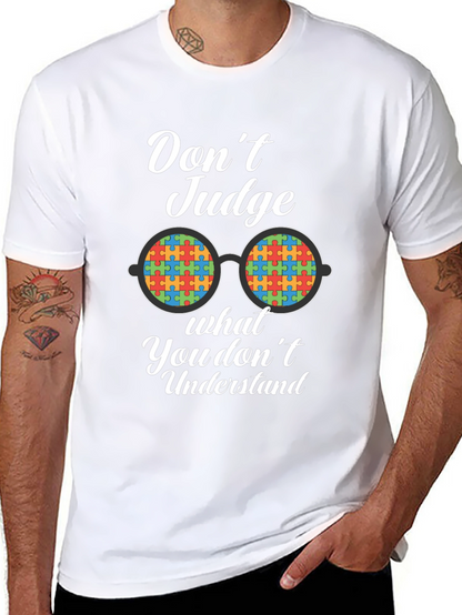 Autism Awareness T-Shirt - Dont Judge