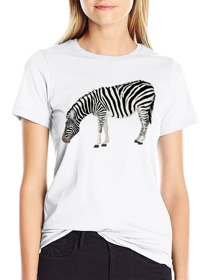 Zebra Graphic Tee - Mens Black T-Shirt