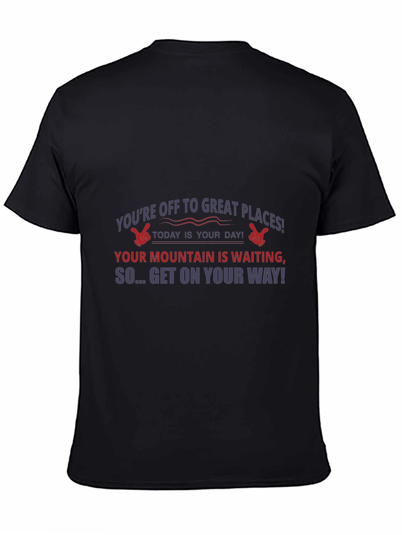 Motivational T-Shirt: Great Places Await You!
