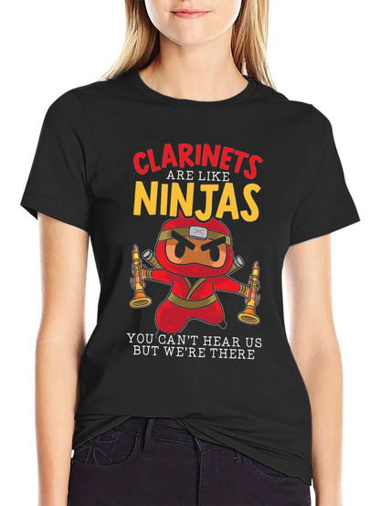 Clarinets are Like Ninjas T-Shirt