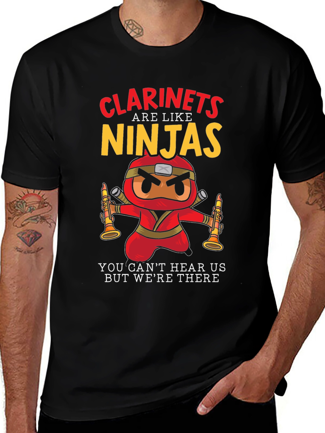 Clarinets are Like Ninjas T-Shirt