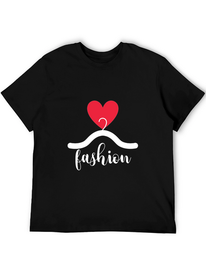 Fashion Heart Graphic Tee