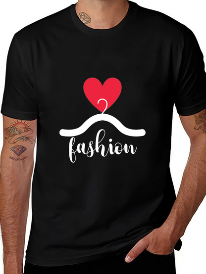 Fashion Heart Graphic Tee