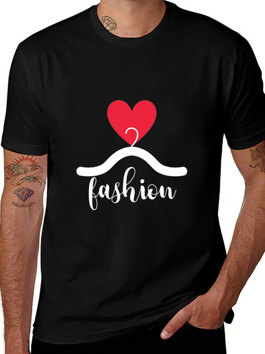 Fashion Heart Graphic Tee