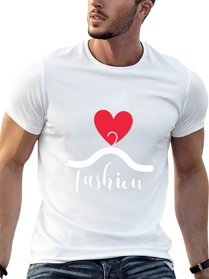 Fashion Heart Graphic Tee