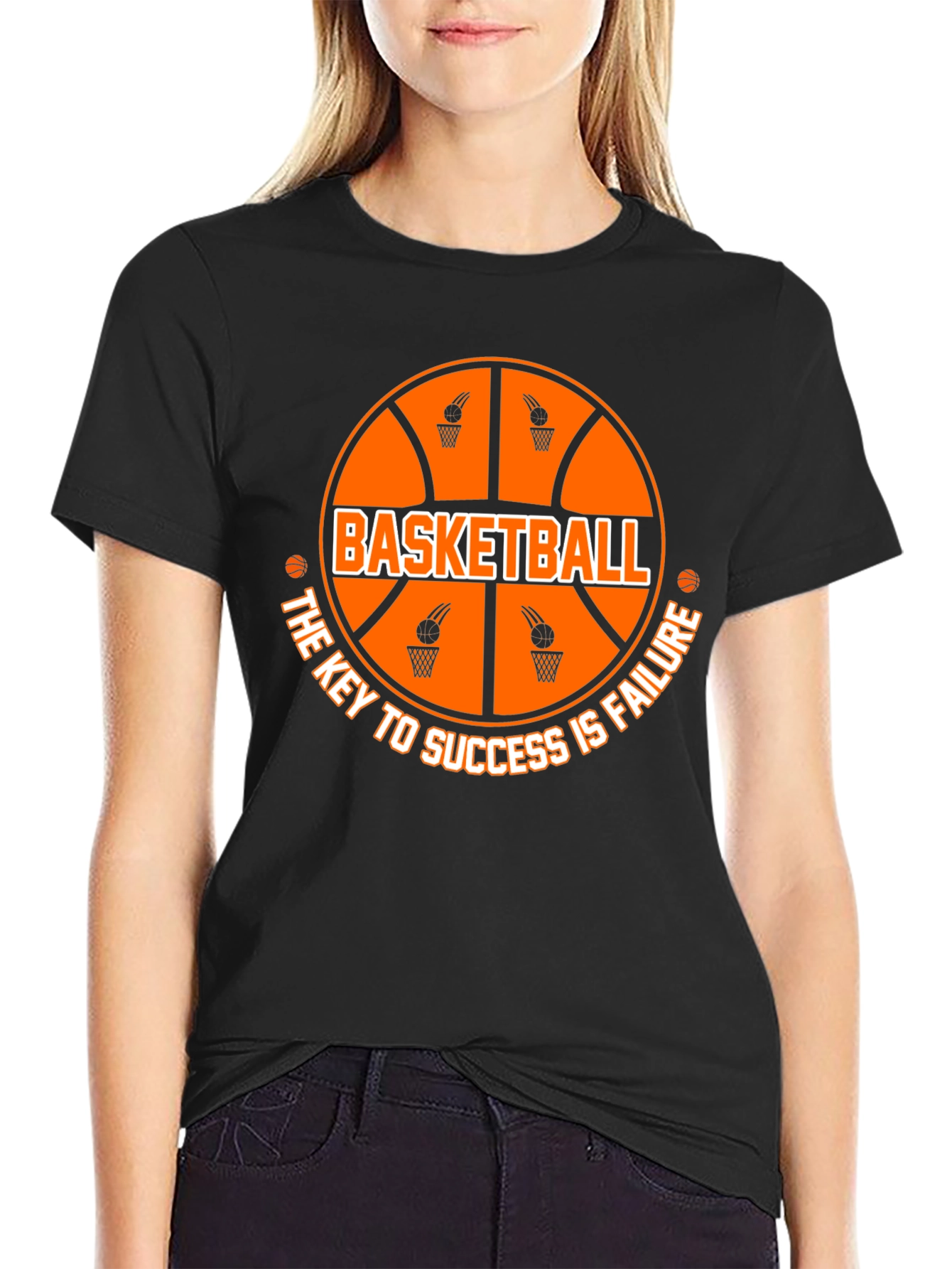 Basketball Success Graphic T-Shirt - Stylish & Motivational