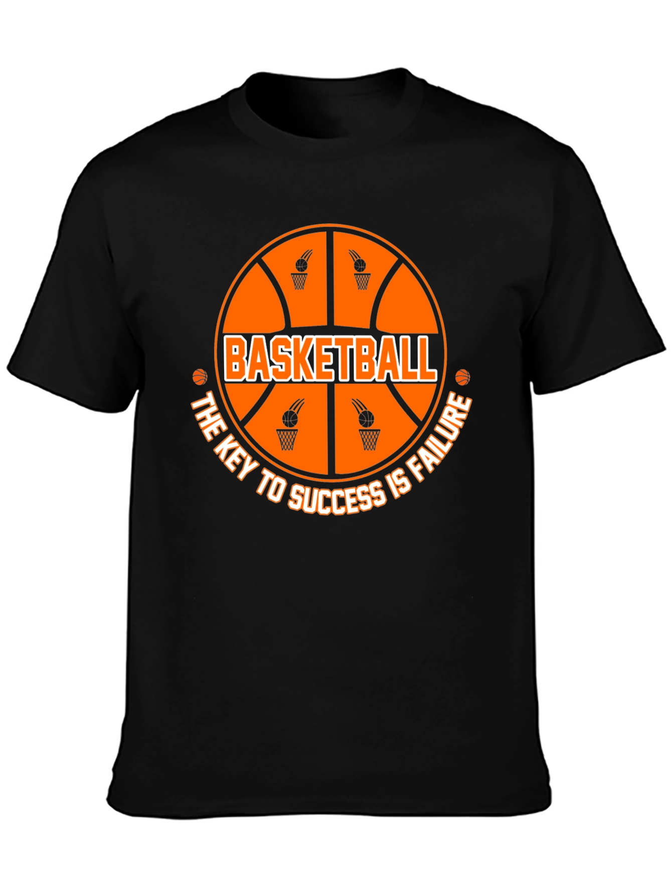 Basketball Success Graphic T-Shirt - Stylish & Motivational