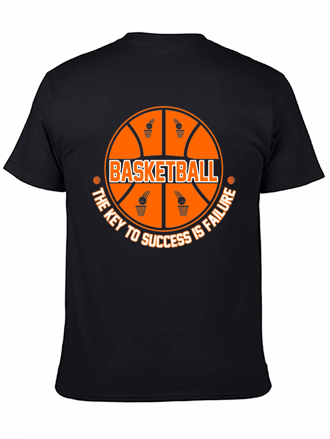 Basketball Success Graphic T-Shirt - Stylish & Motivational