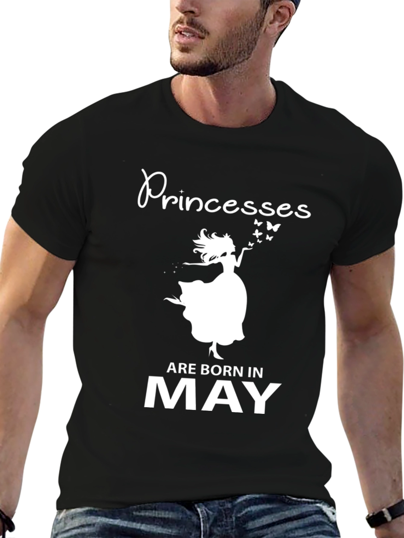 Princesses Are Born In May T-Shirt