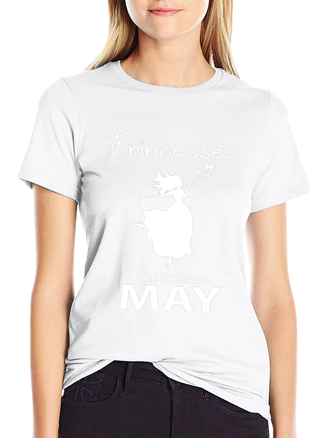 Princesses Are Born In May T-Shirt