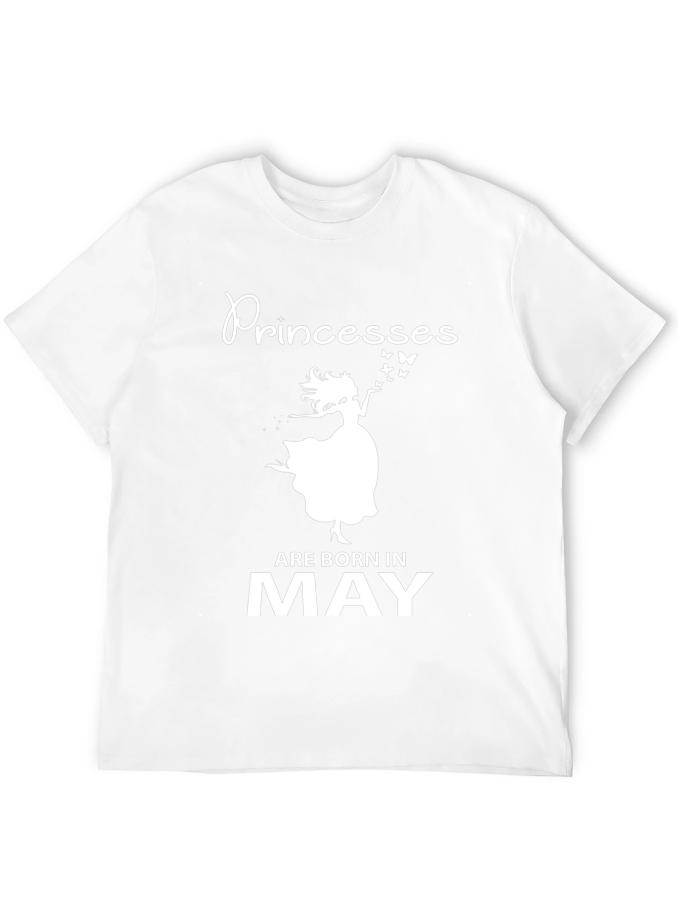 Princesses Are Born In May T-Shirt