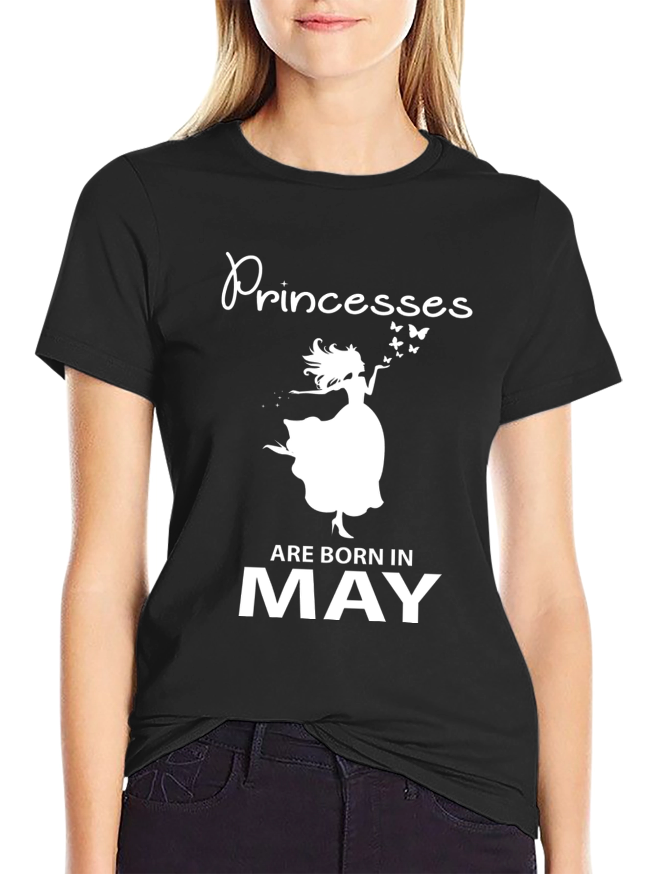 Princesses Are Born In May T-Shirt
