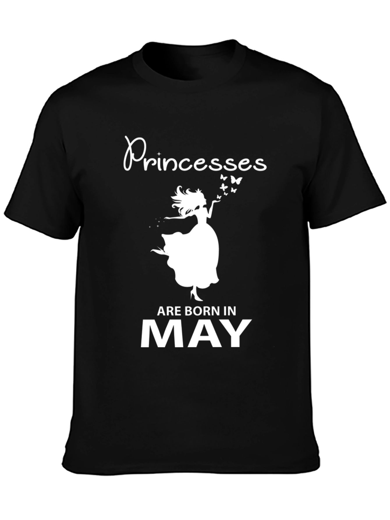 Princesses Are Born In May T-Shirt