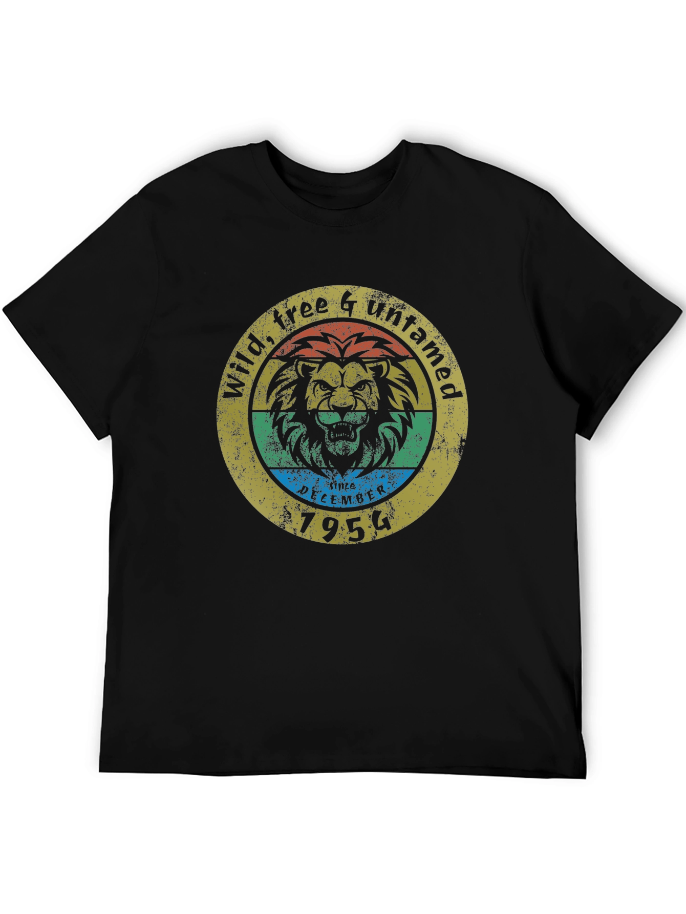 Wild Free & Untamed Lion Graphic Tee