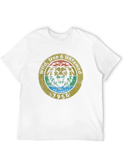 Wild Free & Untamed Lion Graphic Tee
