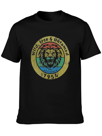 Wild Free & Untamed Lion Graphic Tee