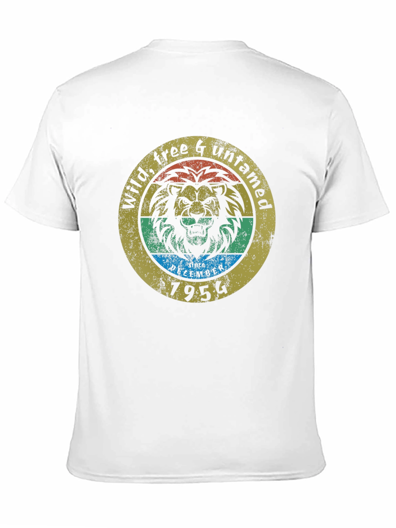 Wild Free & Untamed Lion Graphic Tee