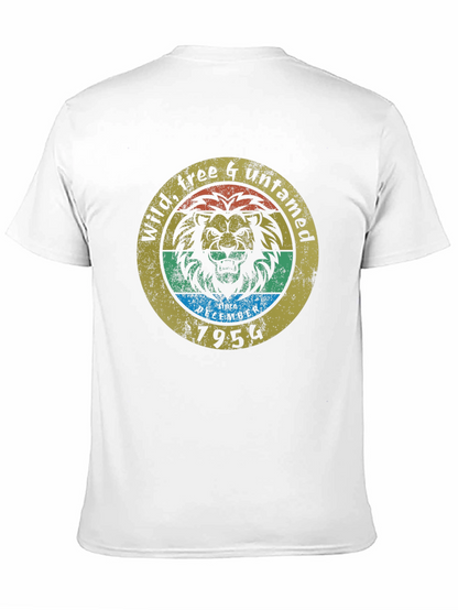 Wild Free & Untamed Lion Graphic Tee