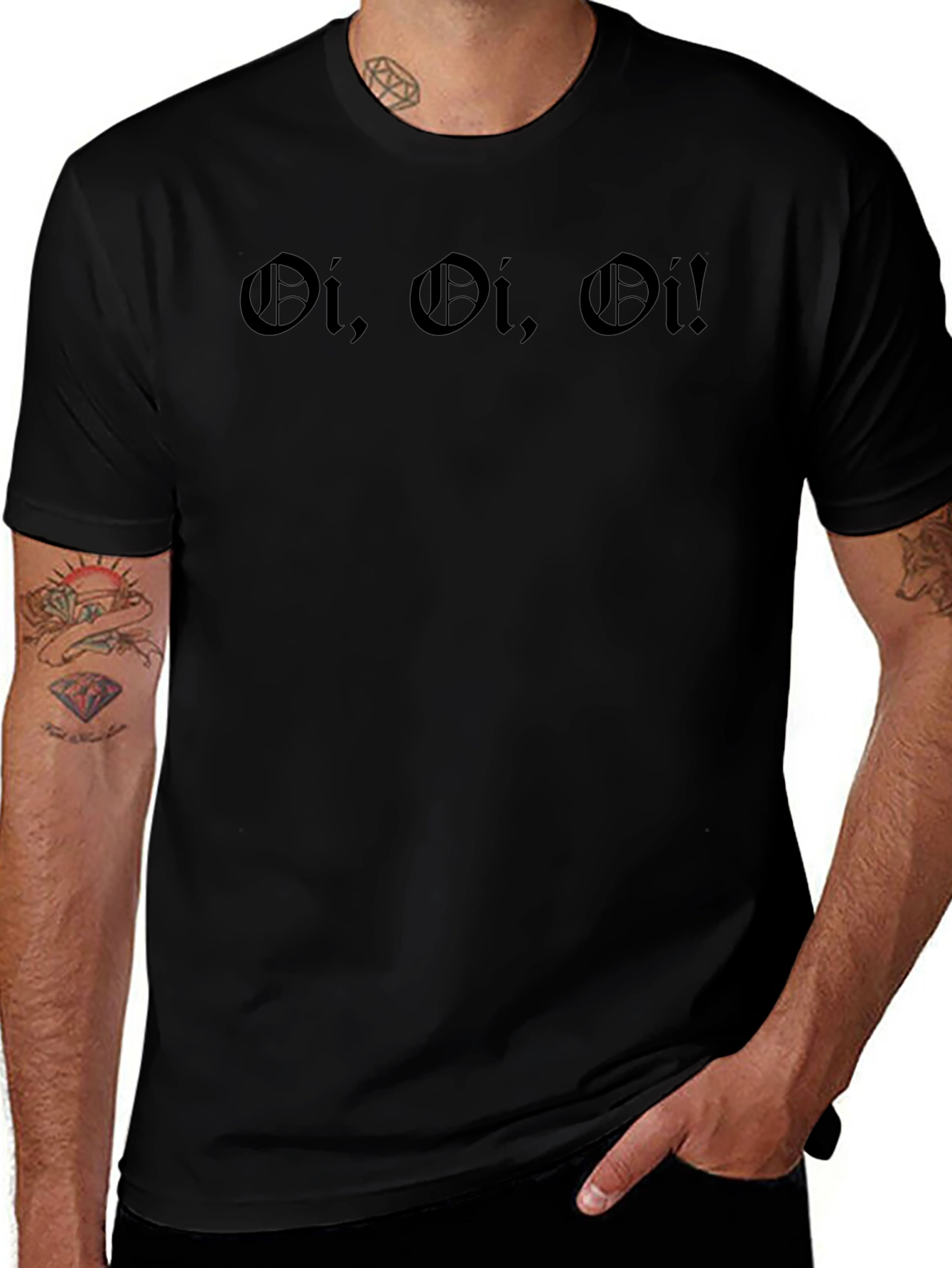 Oi! Oi! Oi! Black T-Shirt