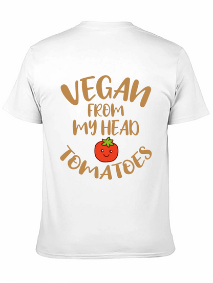 Vegan From My Head Tomatoes Graphic Tee