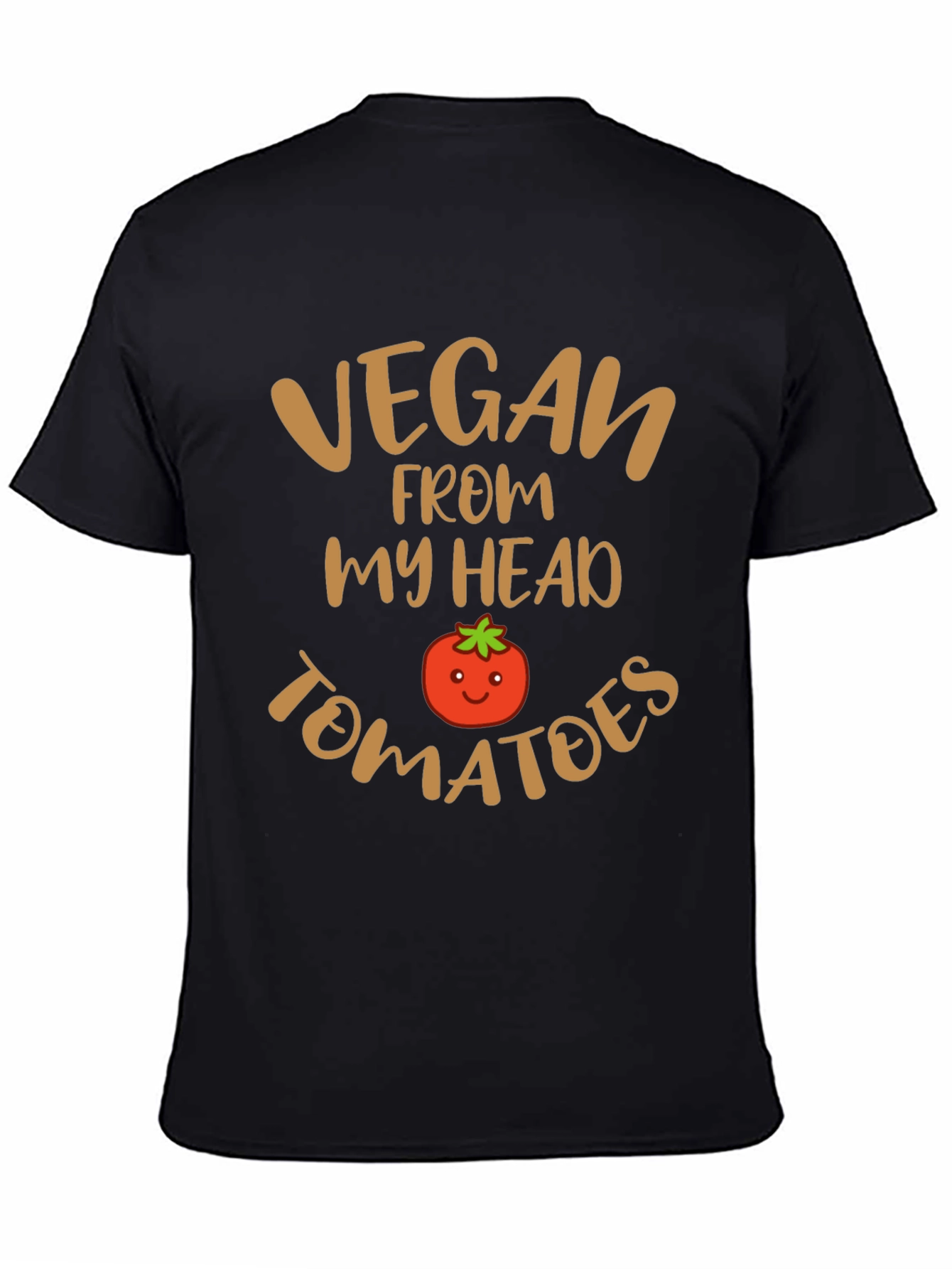 Vegan From My Head Tomatoes Graphic Tee