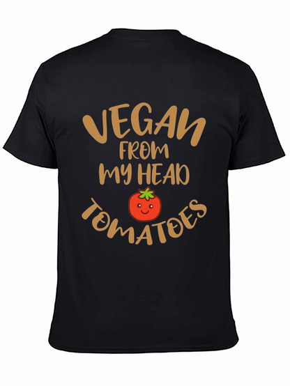 Vegan From My Head Tomatoes Graphic Tee