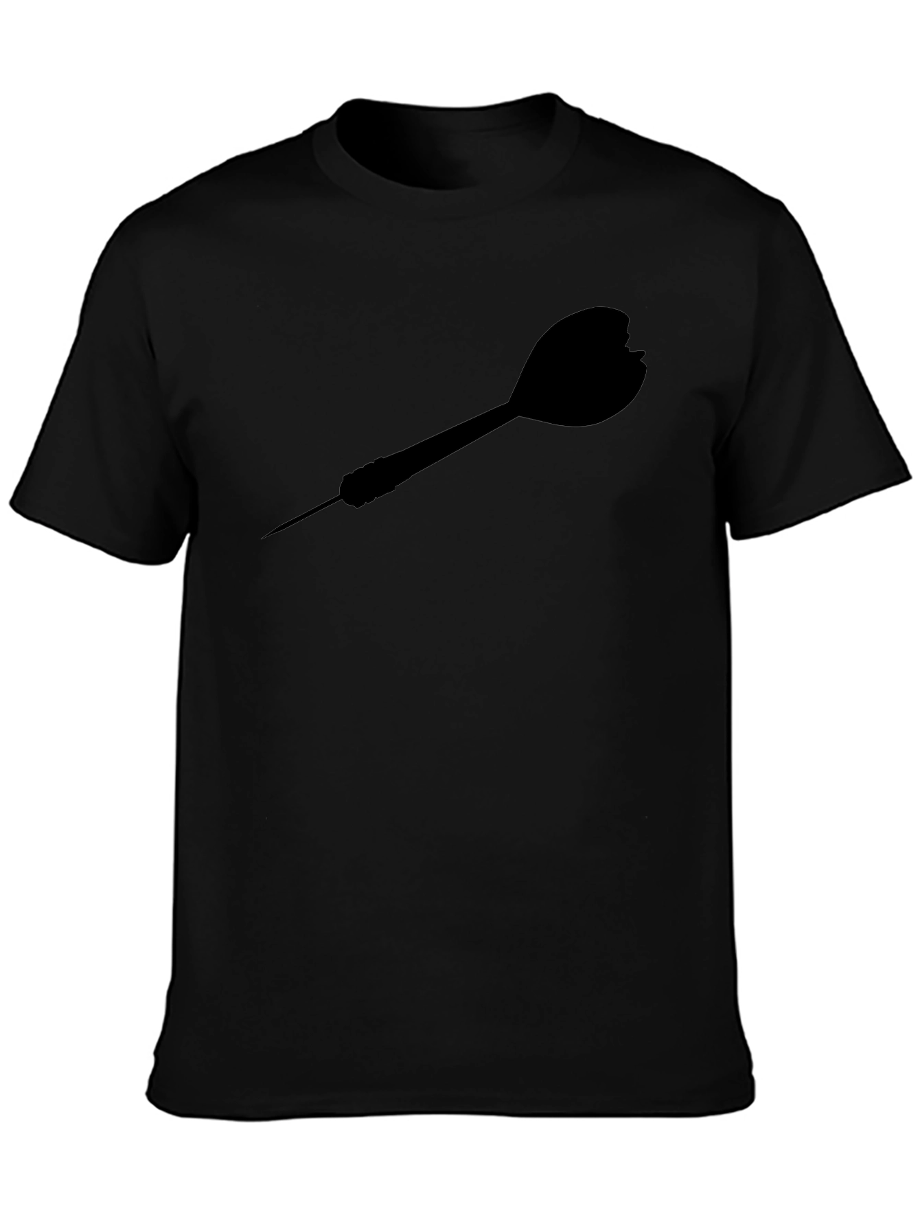 Dart Silhouette T-Shirt - Sporty Casual Tee