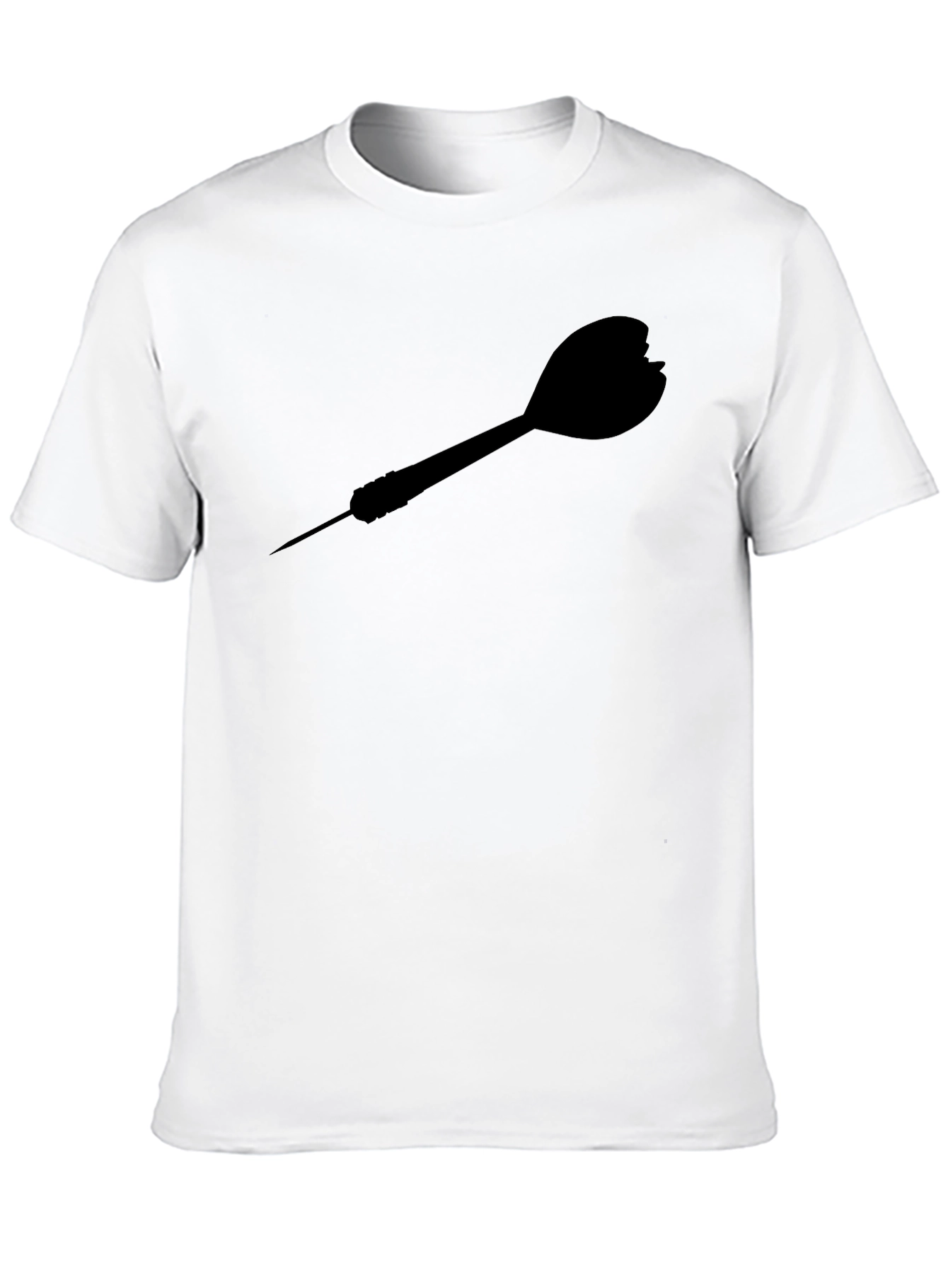 Dart Silhouette T-Shirt - Sporty Casual Tee