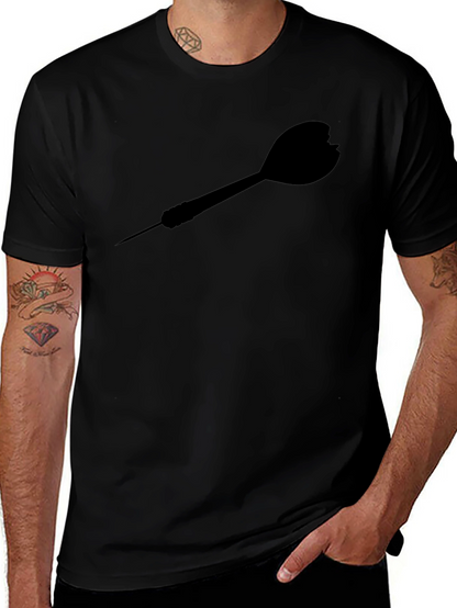 Dart Silhouette T-Shirt - Sporty Casual Tee