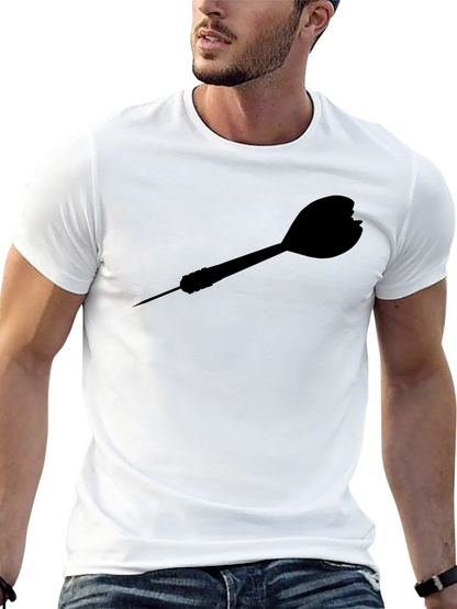 Dart Silhouette T-Shirt - Sporty Casual Tee