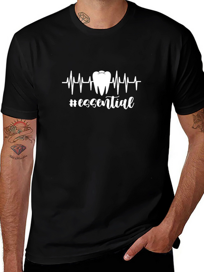 Essential Dentist T-Shirt - Black Cotton Tee