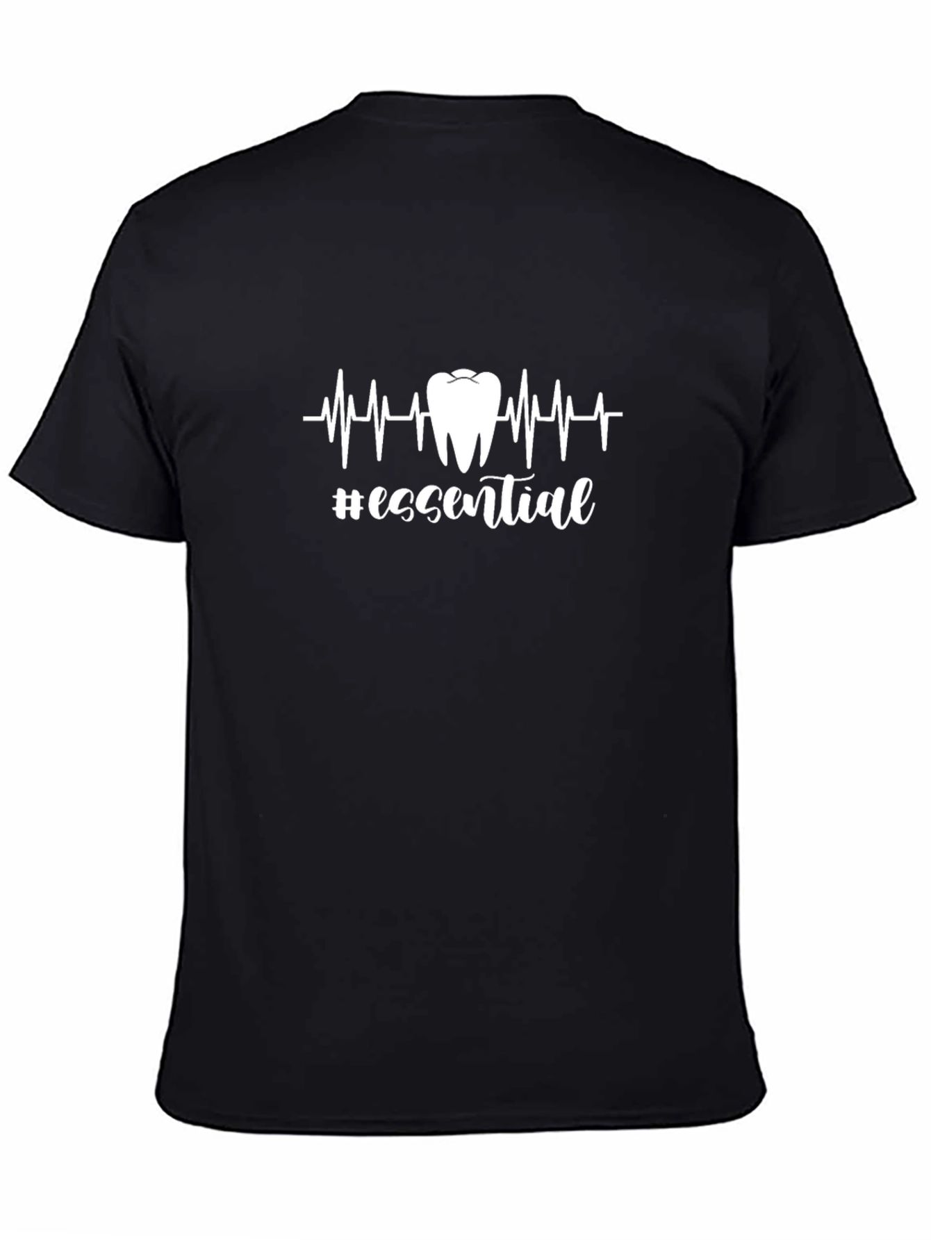 Essential Dentist T-Shirt - Black Cotton Tee