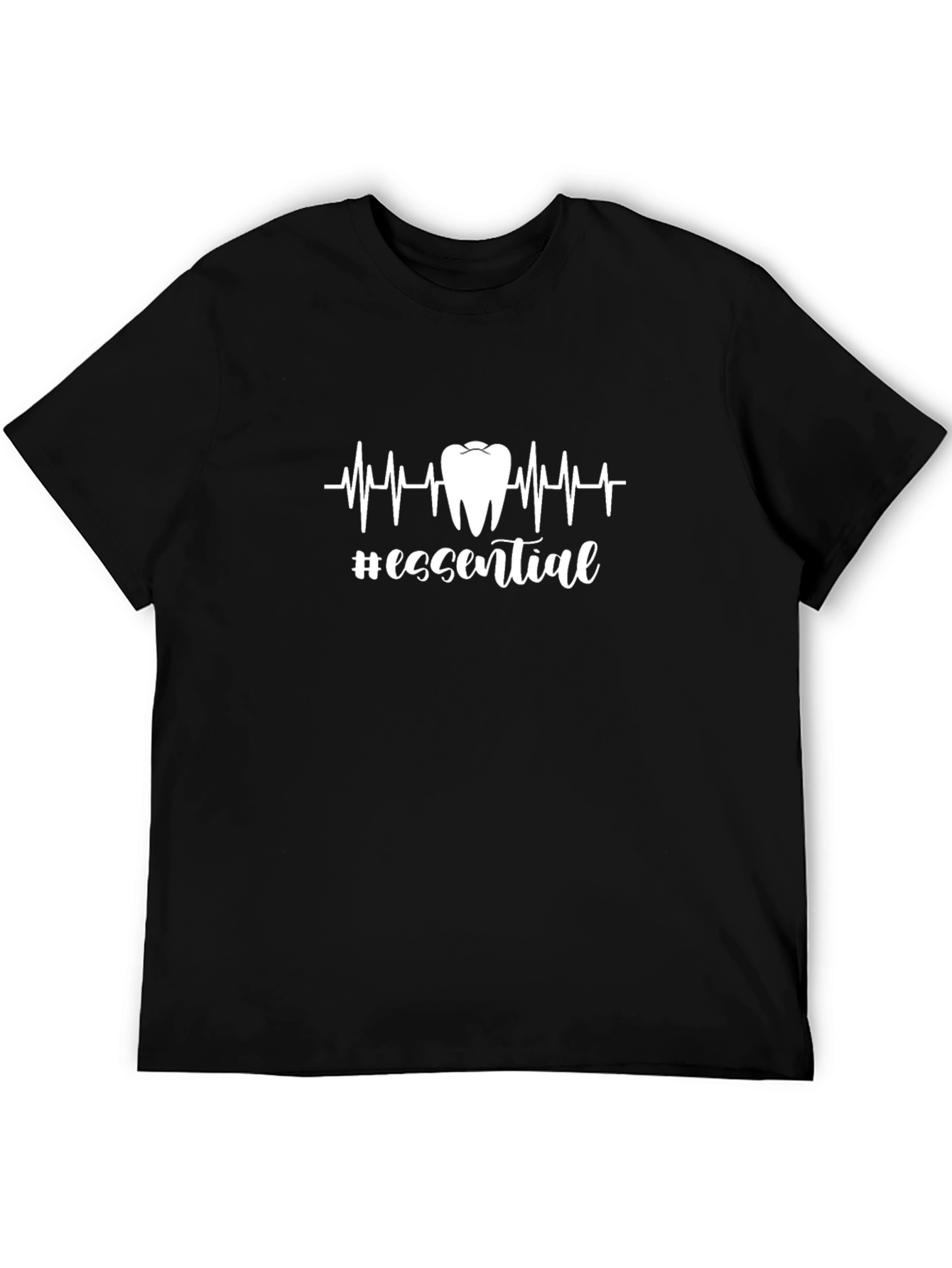 Essential Dentist T-Shirt - Black Cotton Tee