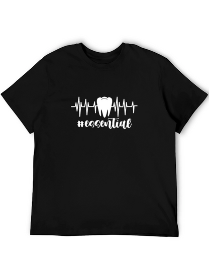 Essential Dentist T-Shirt - Black Cotton Tee