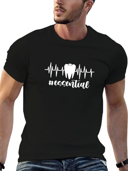 Essential Dentist T-Shirt - Black Cotton Tee