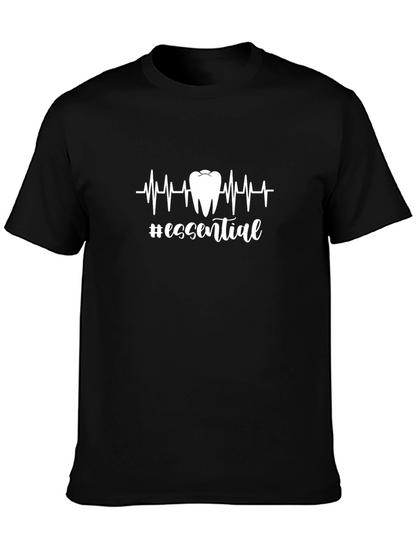 Essential Dentist T-Shirt - Black Cotton Tee