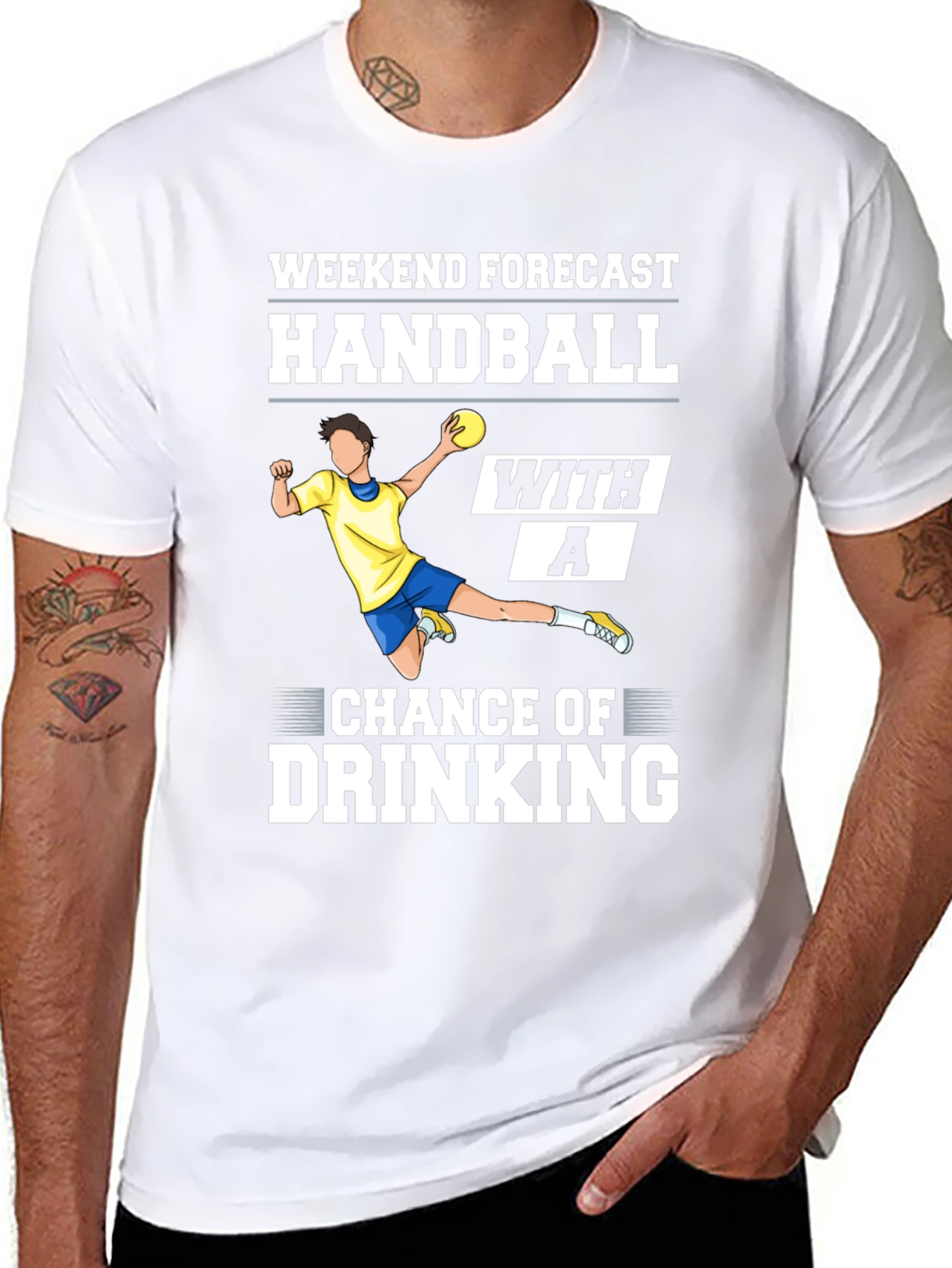 Handball & Drinking Forecast T-Shirt