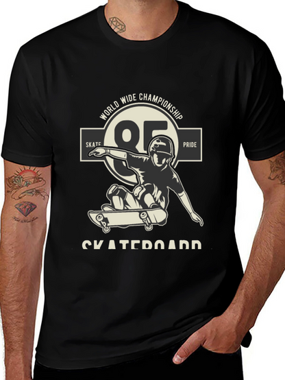 Skateboarder Tee - World Wide Championship Design