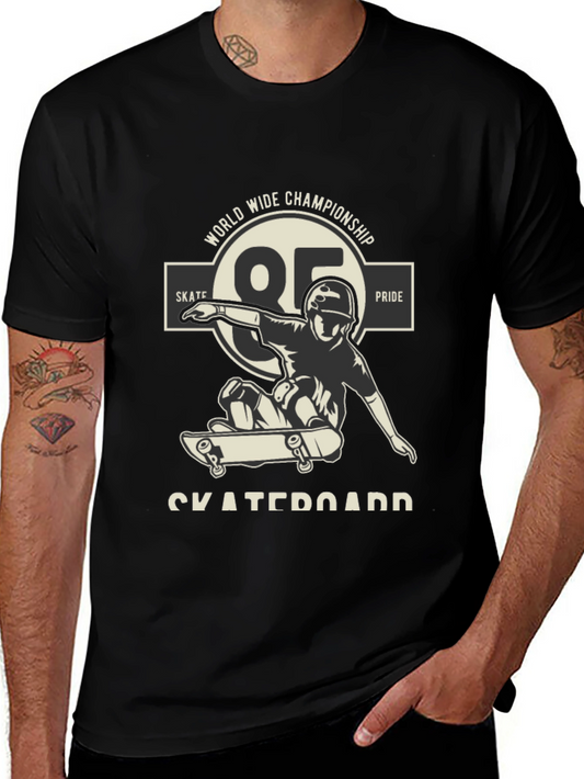 Skateboarder Tee - World Wide Championship Design