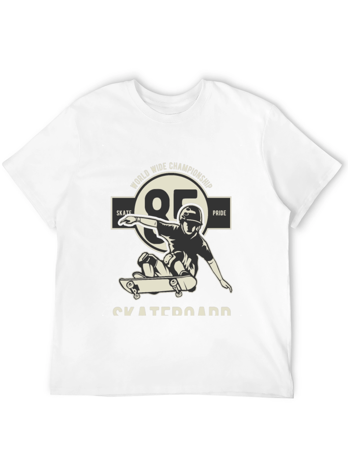 Skateboarder Tee - World Wide Championship Design